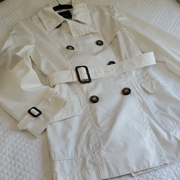 💥Weekend MaxMara Cotton Trench Coat - Picture 3 of 17